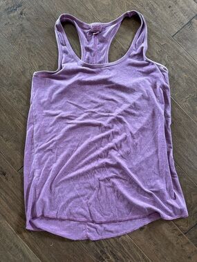 Massimo Lavender Racerback Tank Top